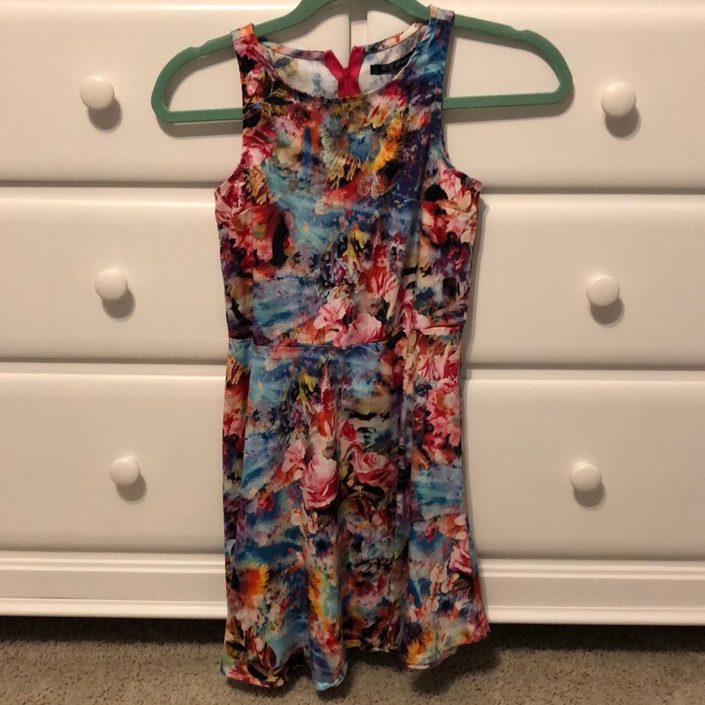 Floral colorful dress